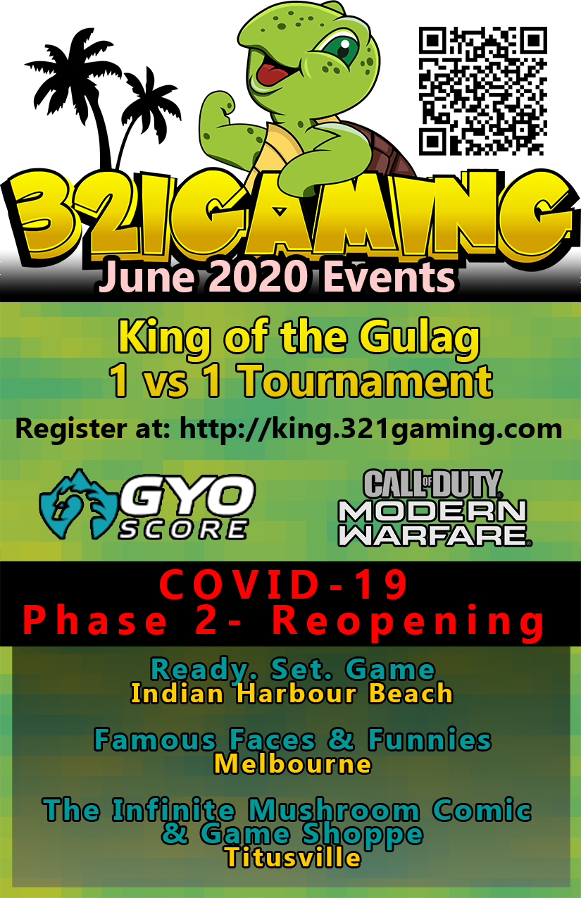 Brevard Gaming Events June